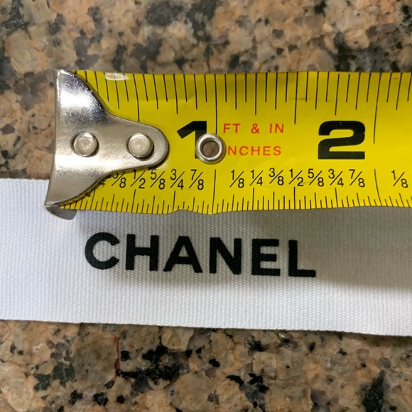 CHANEL ♥️ 10 1/2 foot of Ribbon. - Picture 4 of 5